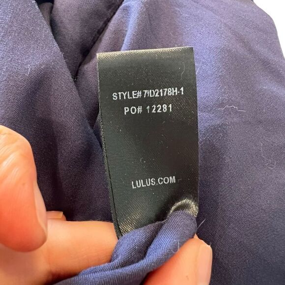 Lulus floral mini dress with open back. Size small - Picture 5 of 9